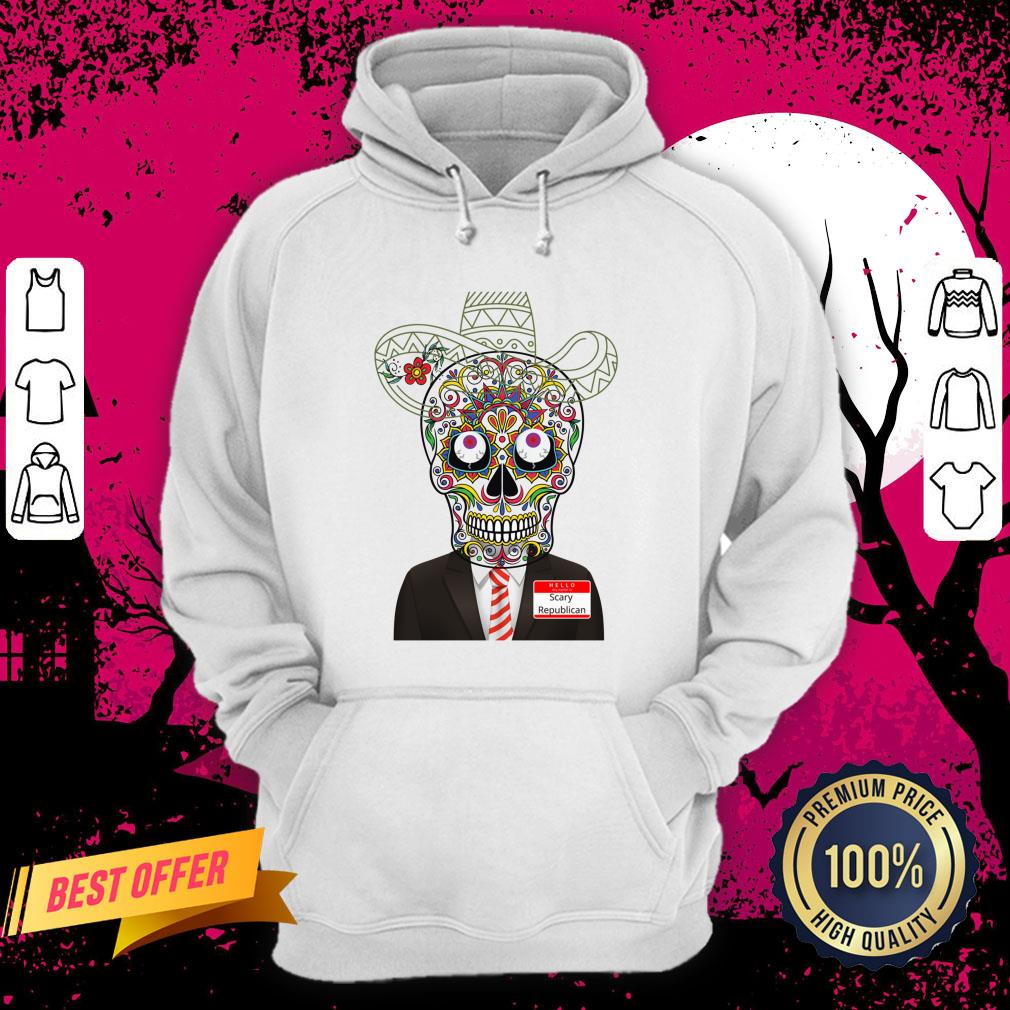 Scary Halloween Day Of The Dead Republican Shirt