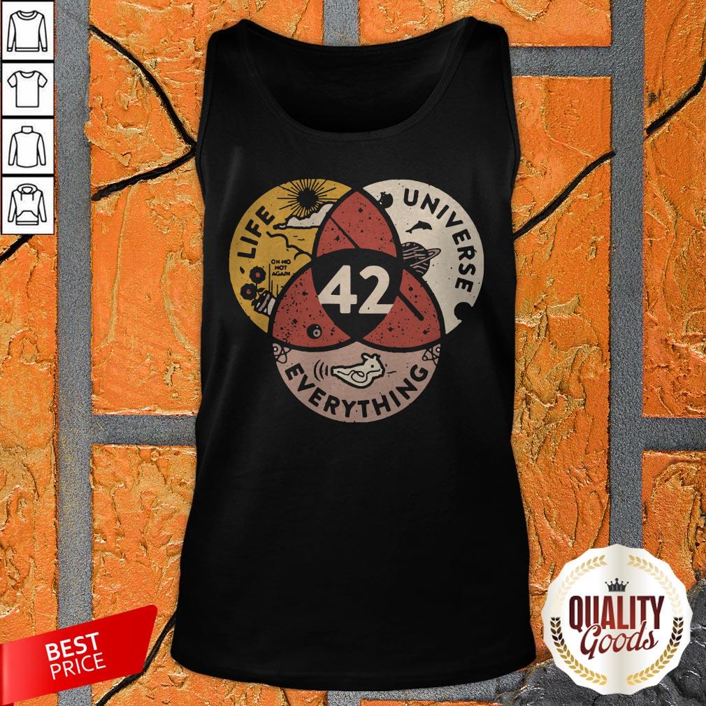 Science 42 Life Universe Everything Vintage Shirt