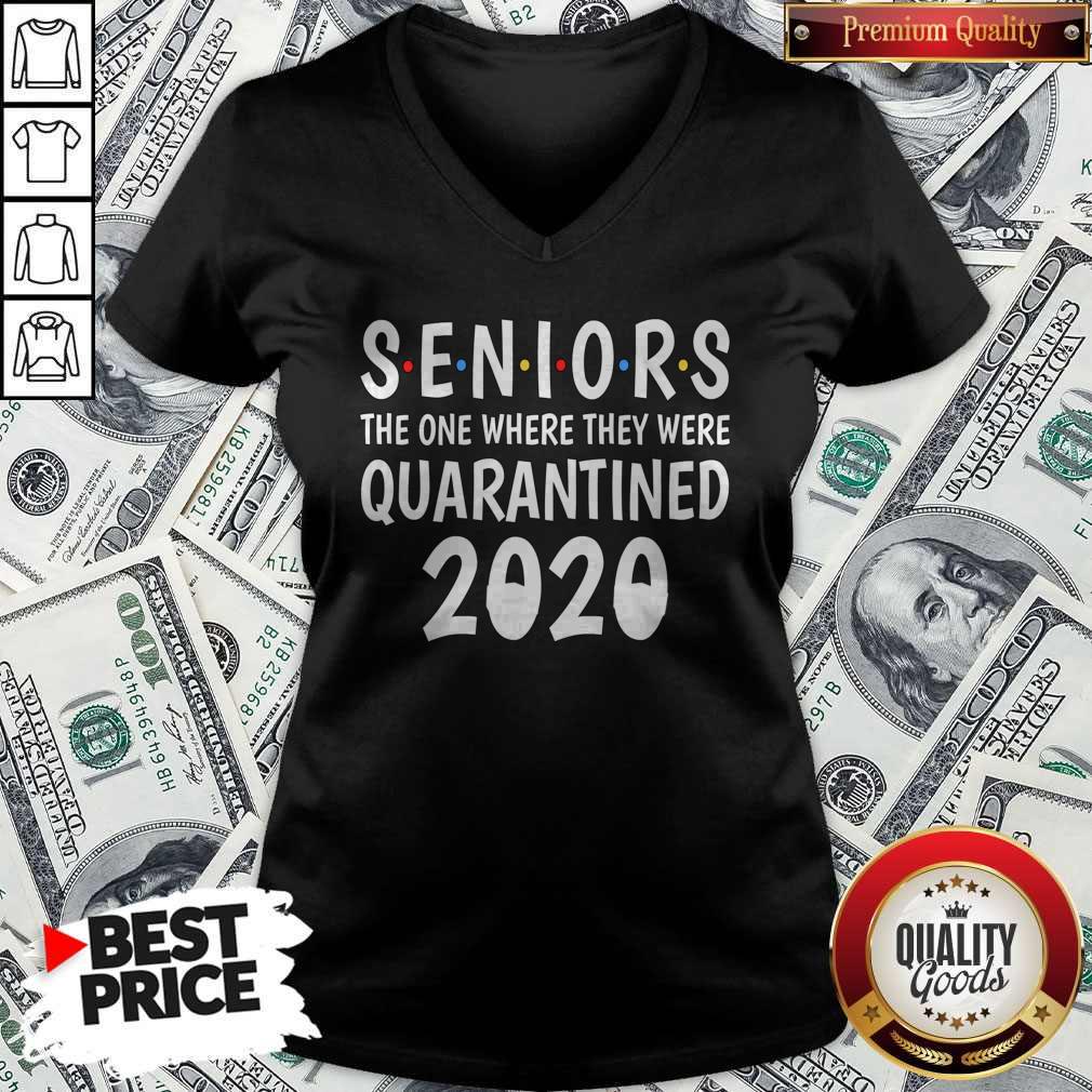 Seniors The One Where They Were Quarantined 2020 Shirt