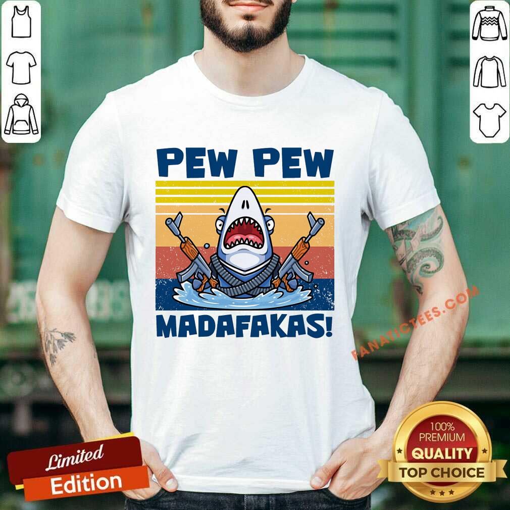 Shark Pewpew Vintage Shirt