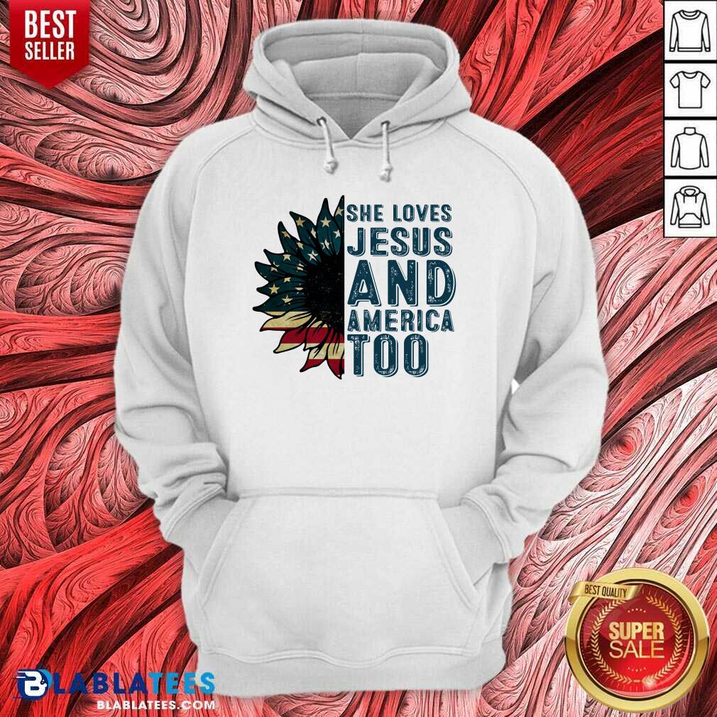 She Loves Jesus And America Too Shirt