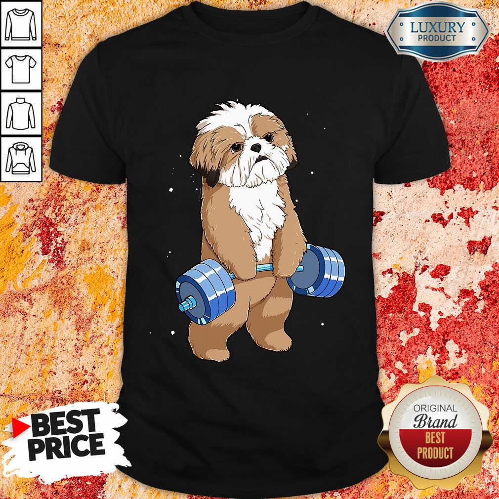 Shih Tzu Weightlifting Shirt
