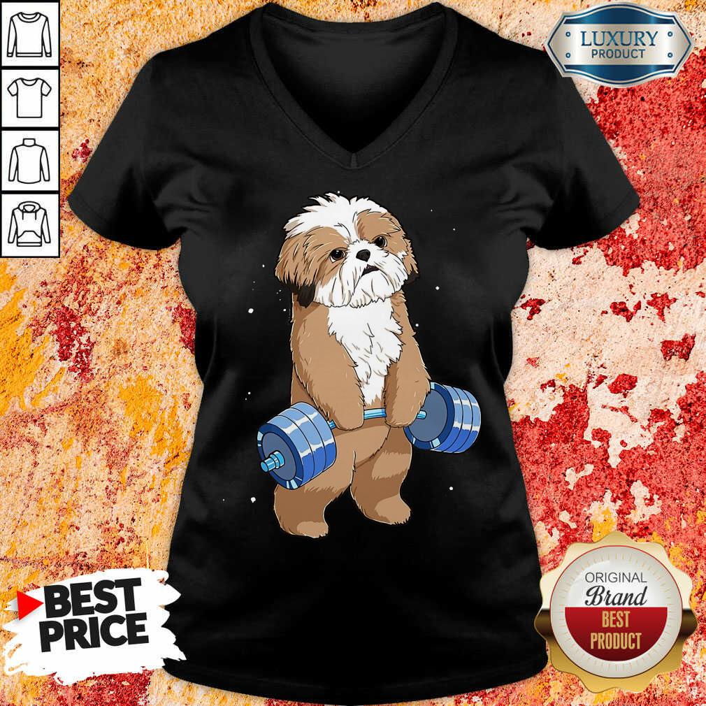 Shih Tzu Weightlifting Shirt