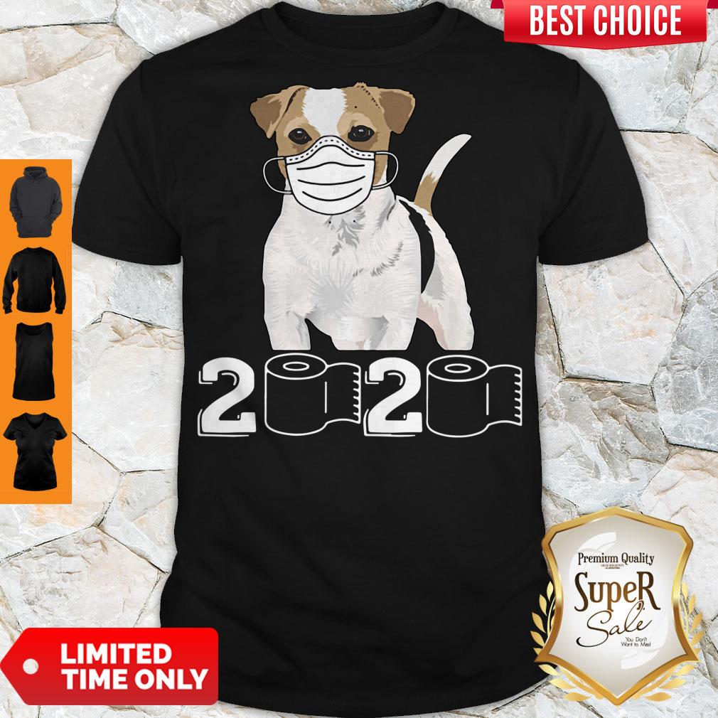 Premium Jack Russell Mask 2020 Toilet Paper Shirt