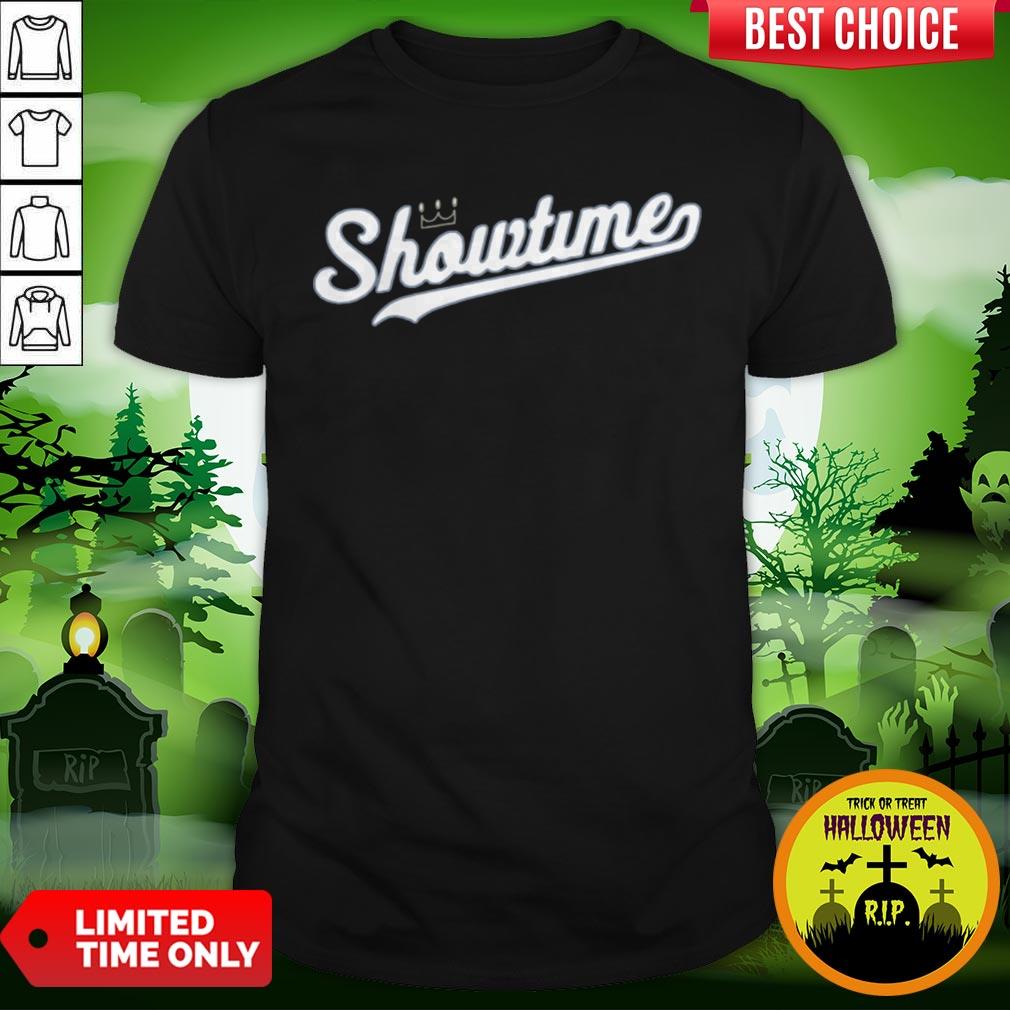 Showtime Baseball Halloween Shirt