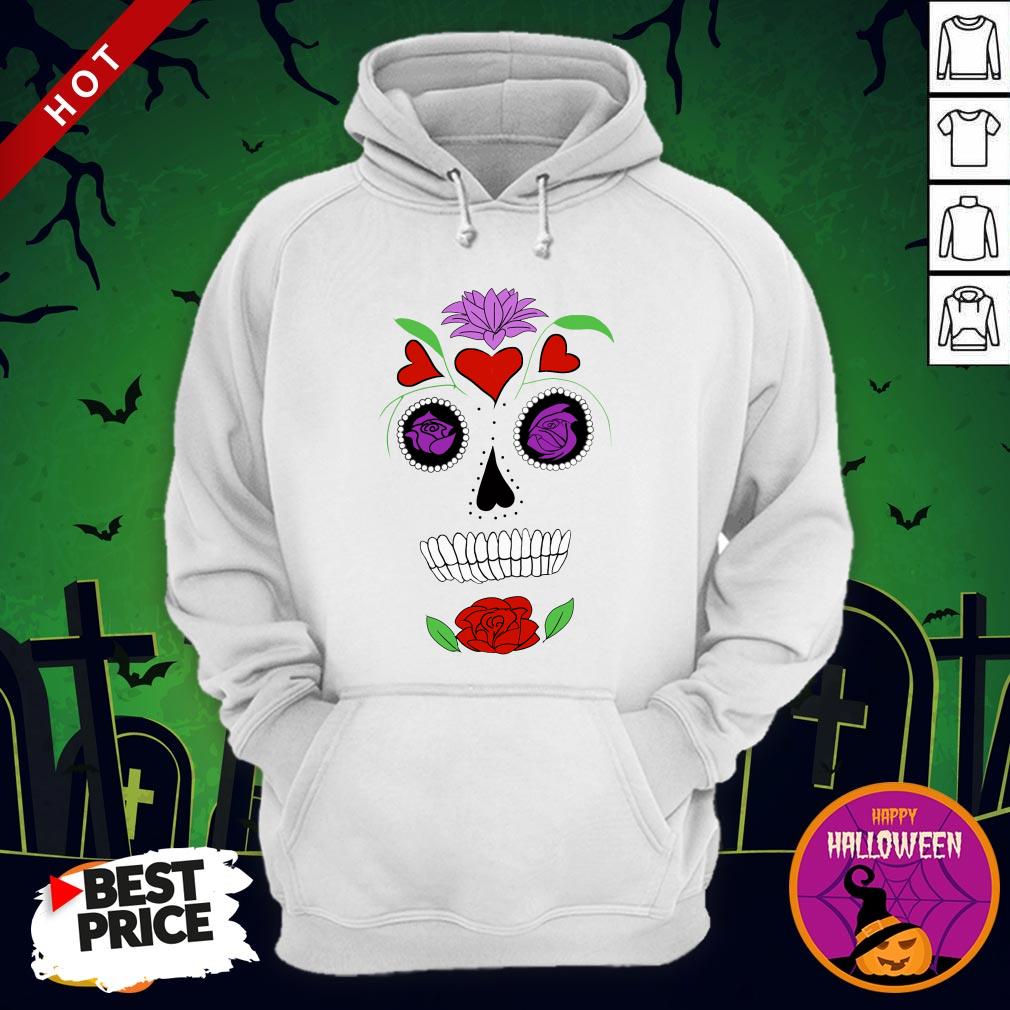 Simple Sugar Skull Day Dead Dia De Los Muertos Shirt
