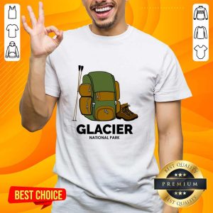 Skating Glacier National Park Shirt
