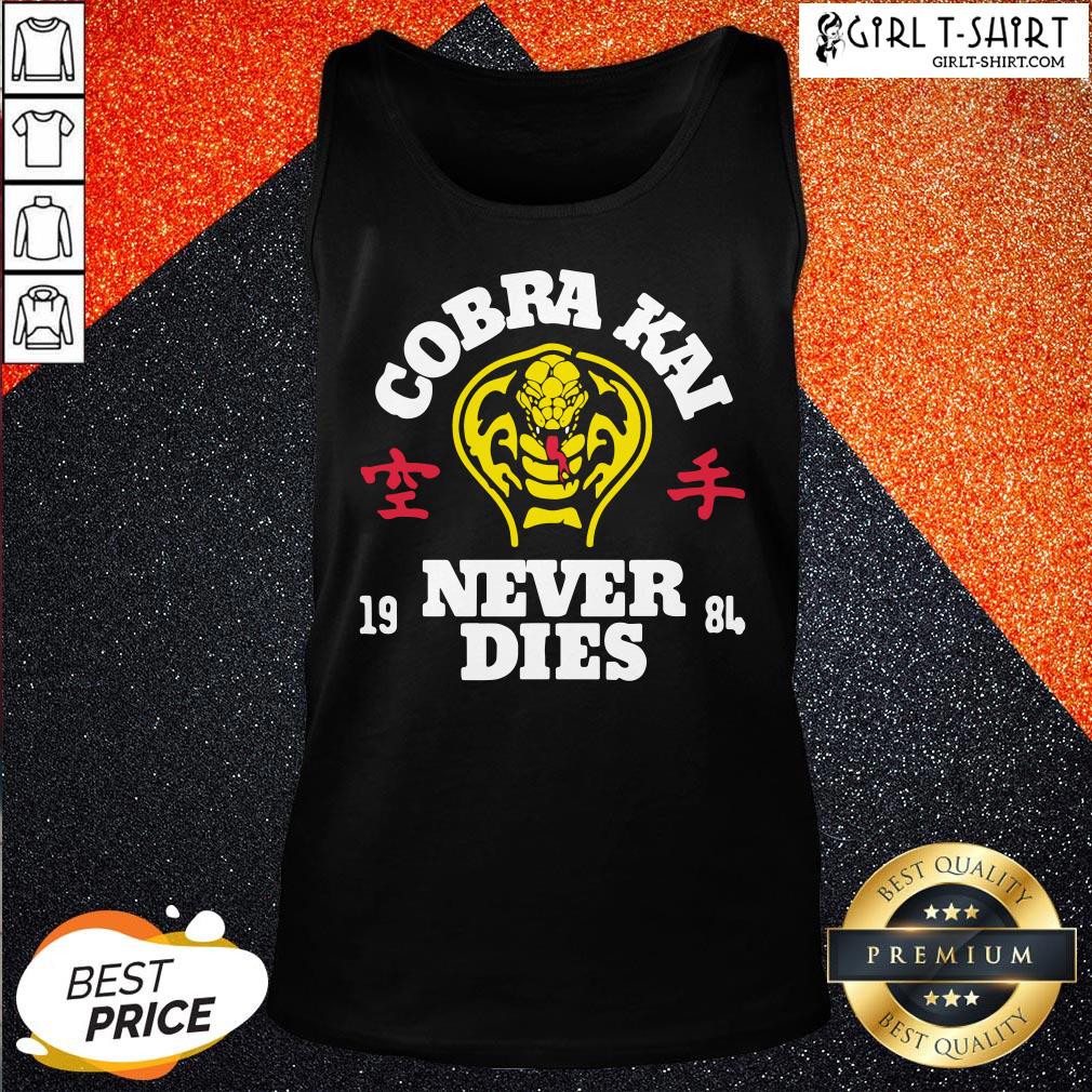 Smile Cobra Kai Never Dies T-Shirt