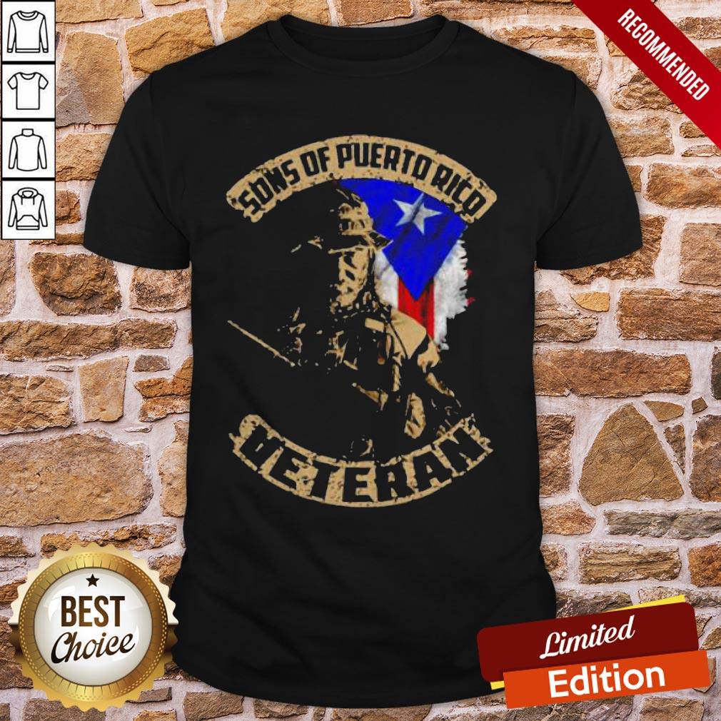 Sons Of Puerto Ricd Veteran Shirt