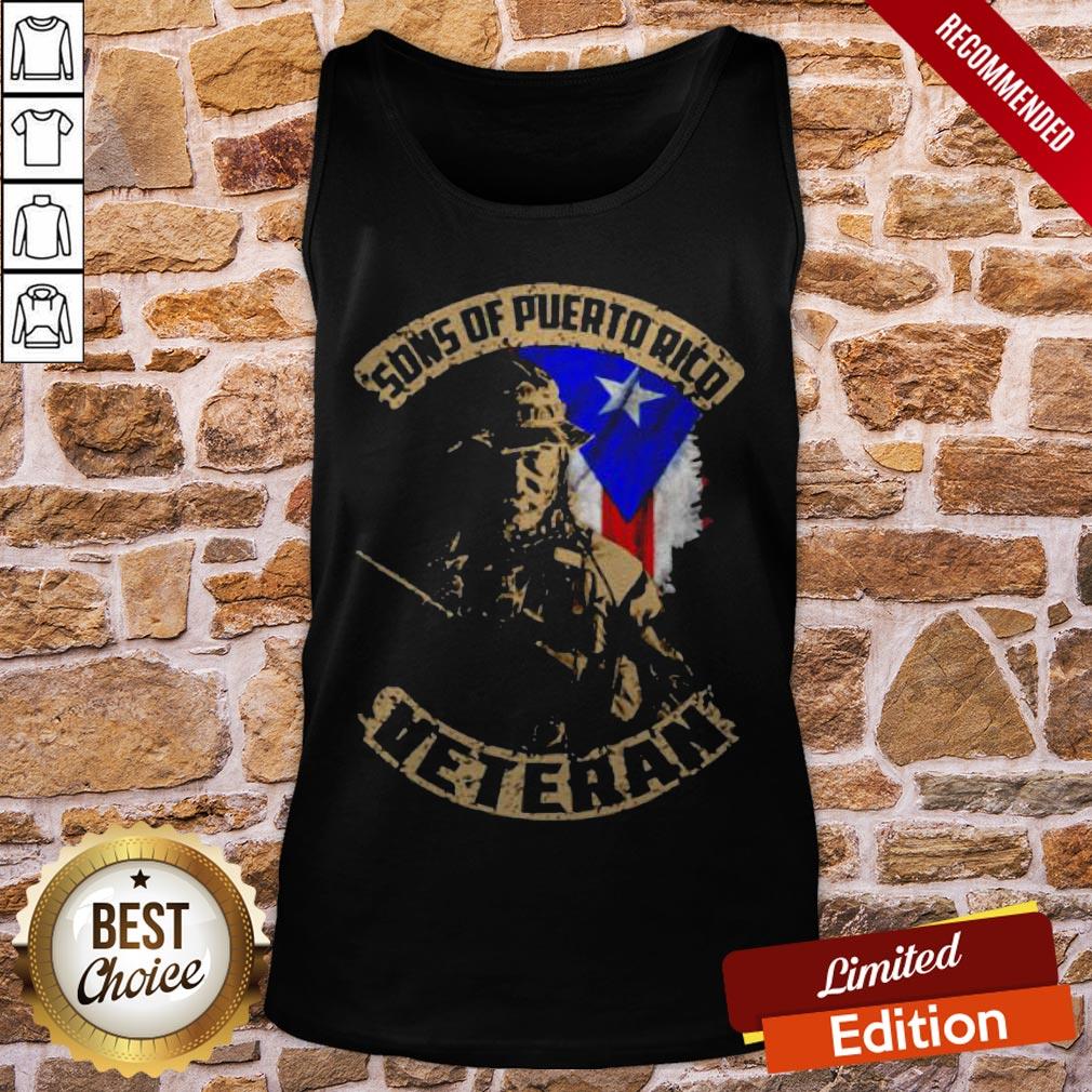 Sons Of Puerto Ricd Veteran Shirt
