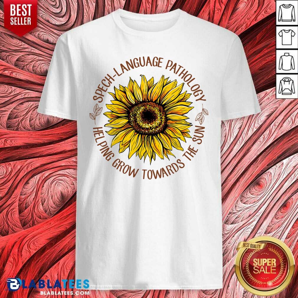 Speech Language Pathology Sunflower Shirt