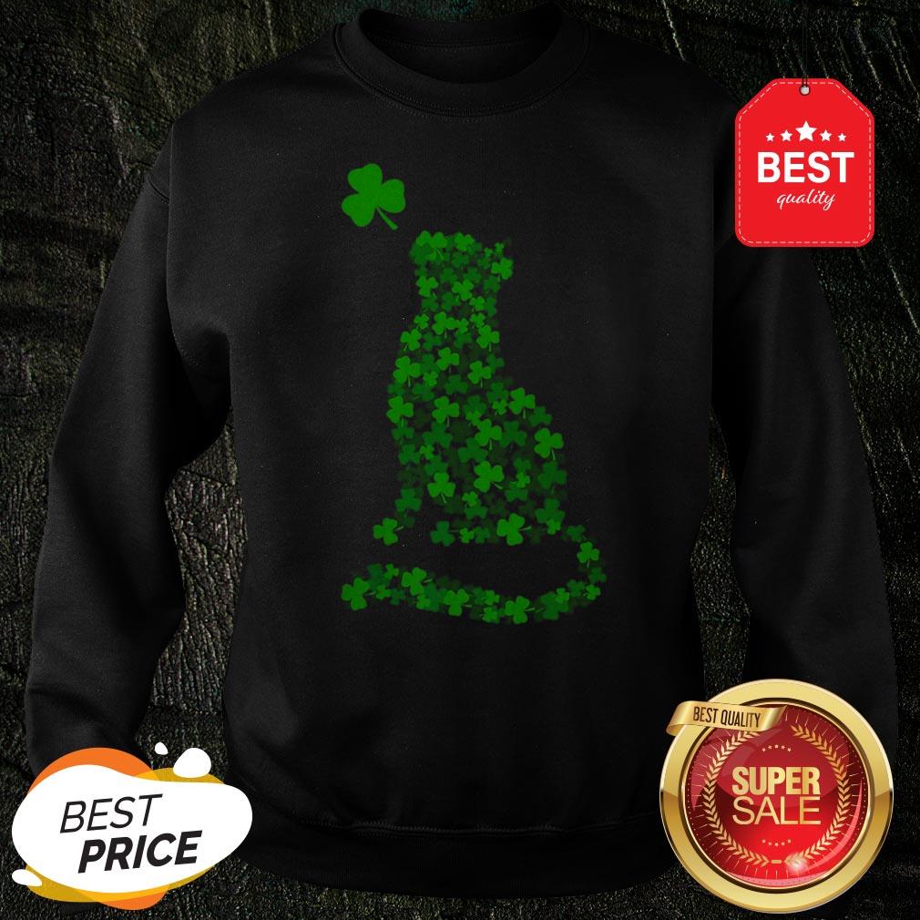 Official Shamrock Cat Happy Saint Patricks Day Cat Shirt
