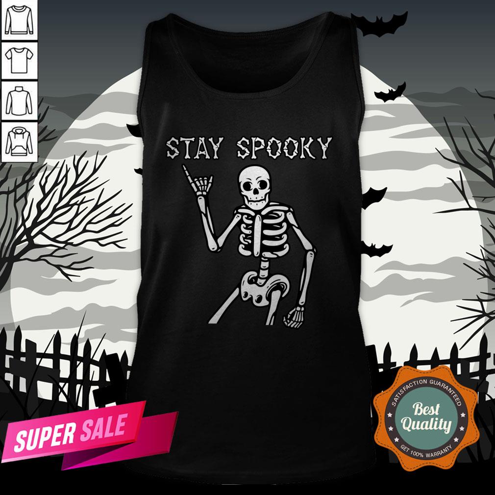 Stay Spooky Skeleton Halloween Day Shirt
