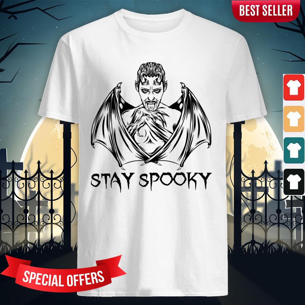 Stay Spooky Vampire Halloween Day Shirt