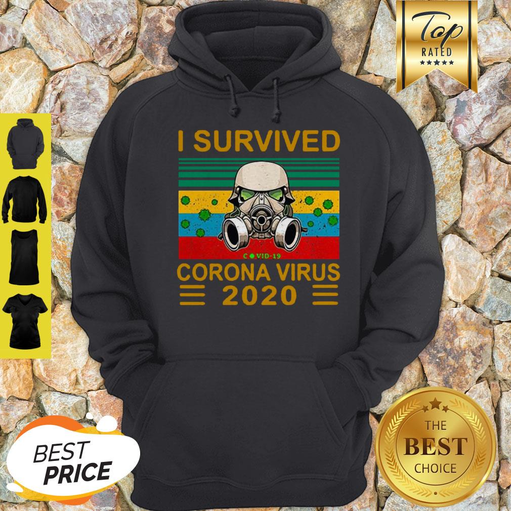 Stormtrooper I Survived Covid-19 2020 Vintage Shirt