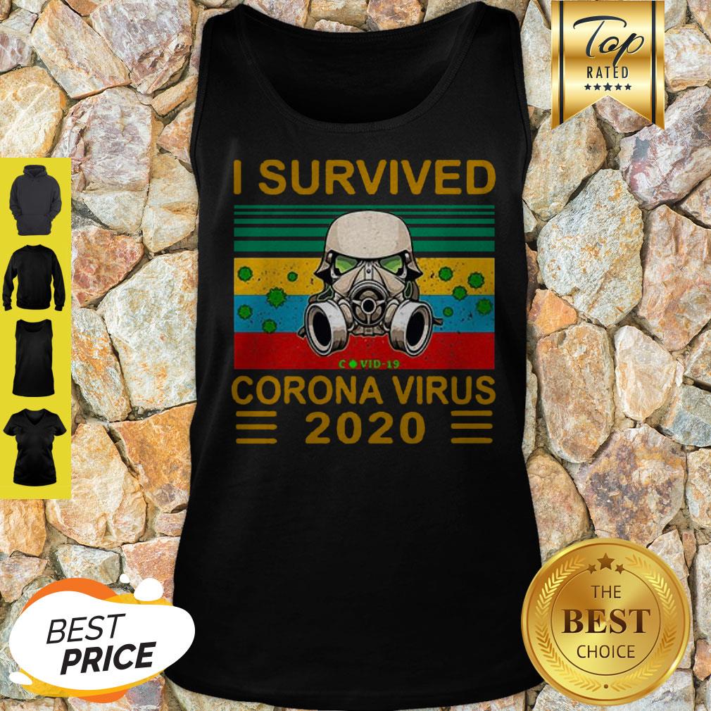 Stormtrooper I Survived Covid-19 2020 Vintage Shirt