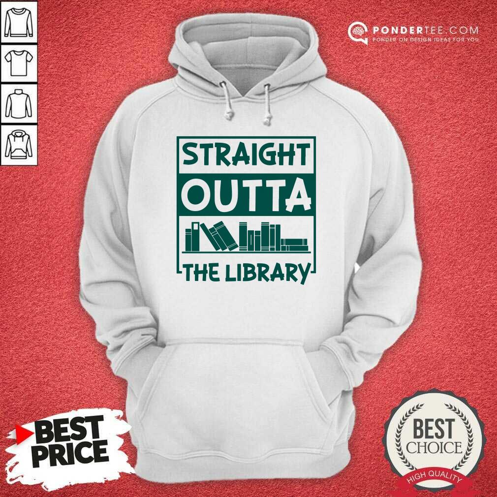 Straight Outta The Library Book Shirt