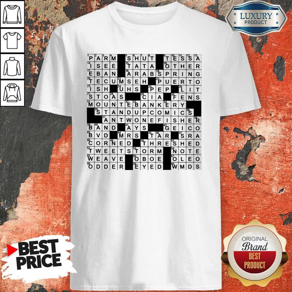 Stuffed Shirt Crossword Clue Classic T-Shirt