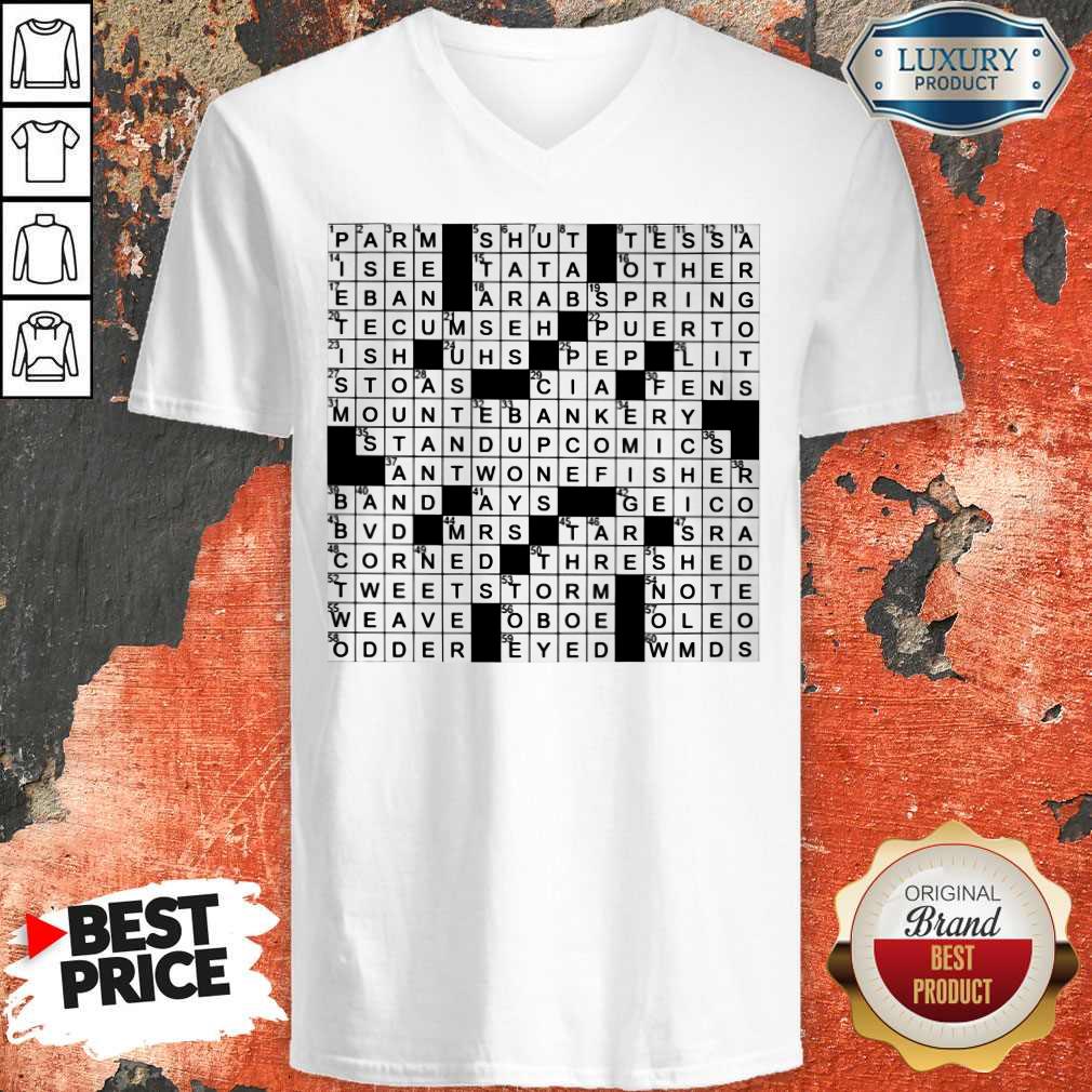 Stuffed Shirt Crossword Clue Classic T-Shirt