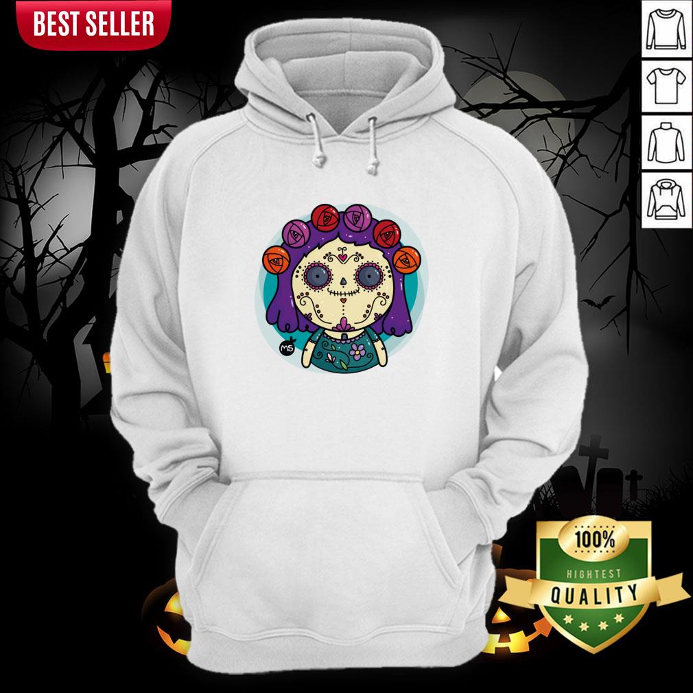 Sugar Skull Bones Halloween Day Of Dead Dia De Muertos Shirt