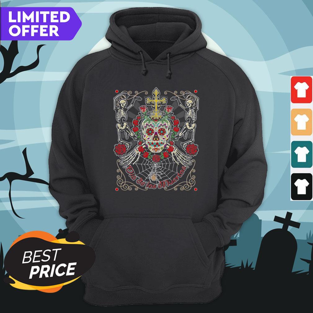 Sugar Skull Day Dead Dia De Los Muertos Vintage Shirt