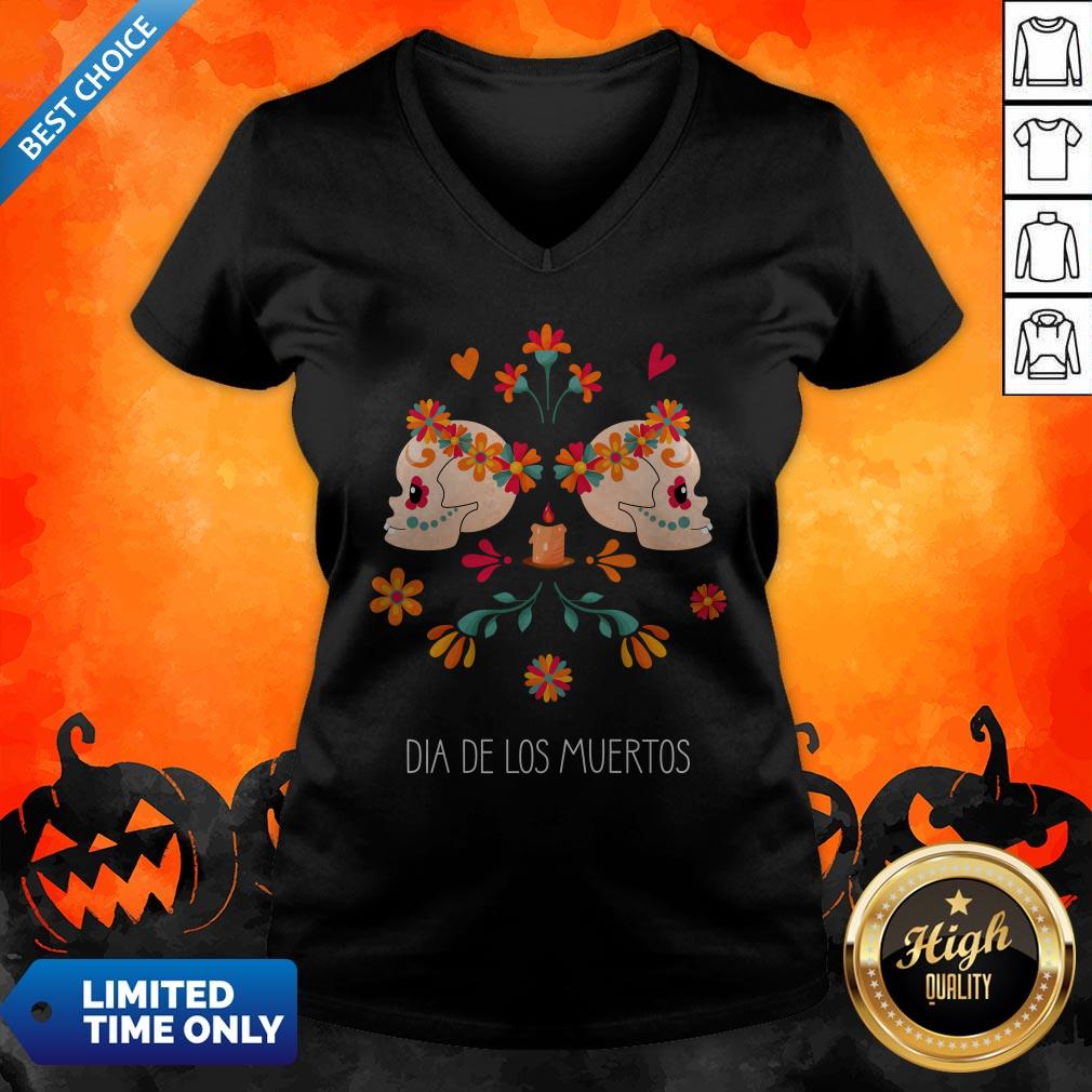 Sugar Skull Dia De Los Muertos The Day Dead Shirt
