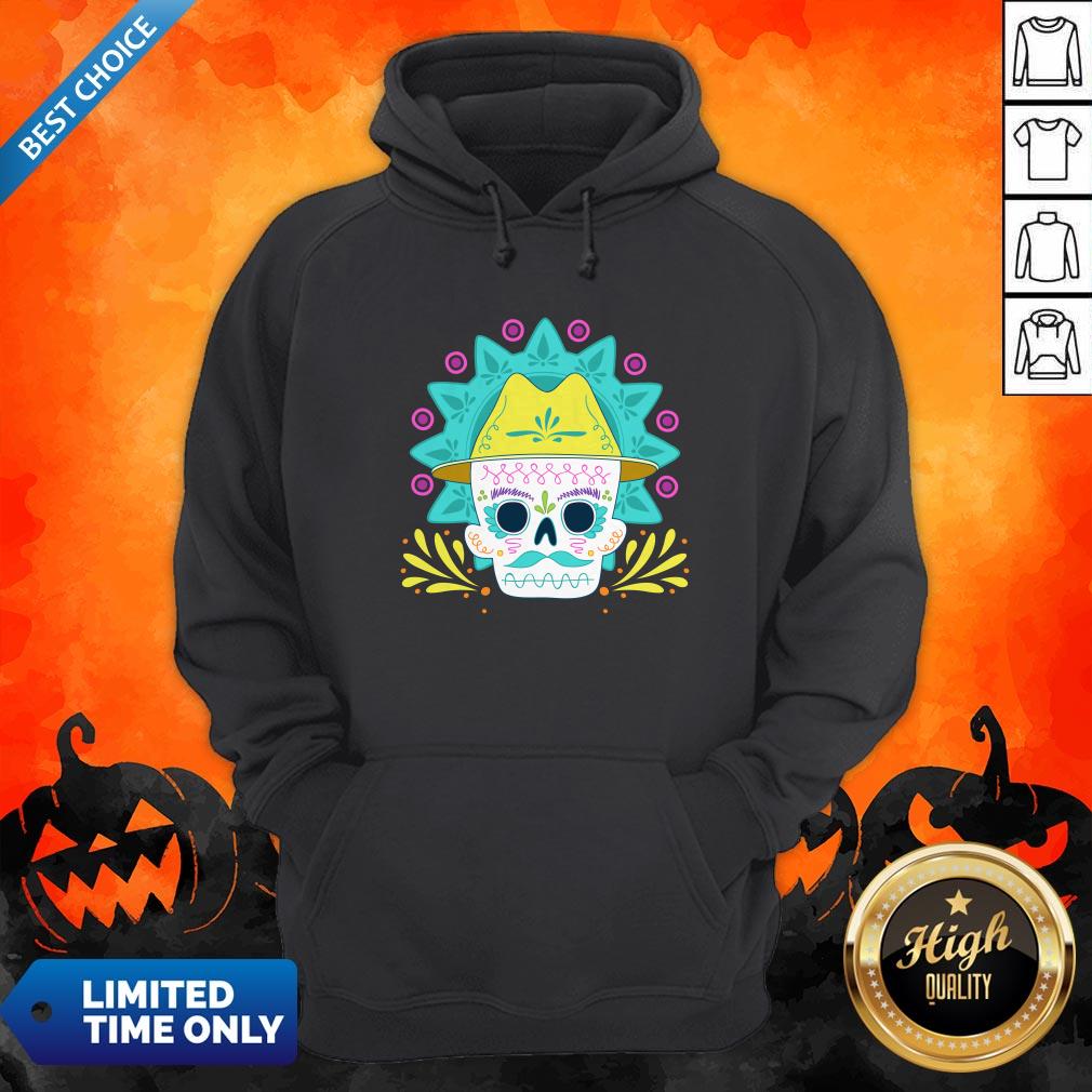 Sugar Skull Happy Day Dead Dia De Los Muertos Shirt