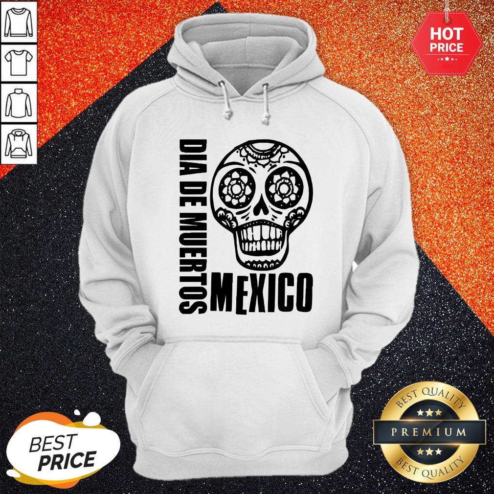 Sugar Skull In Mexican Dia De Los Muertos Day Of Dead Shirt