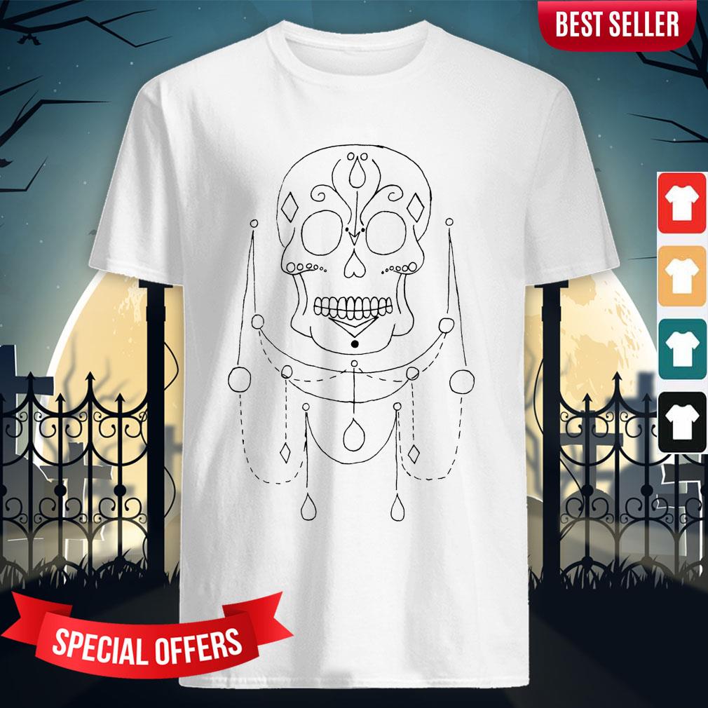 Sugar Skull Jewels Day Of The Dead Shirt