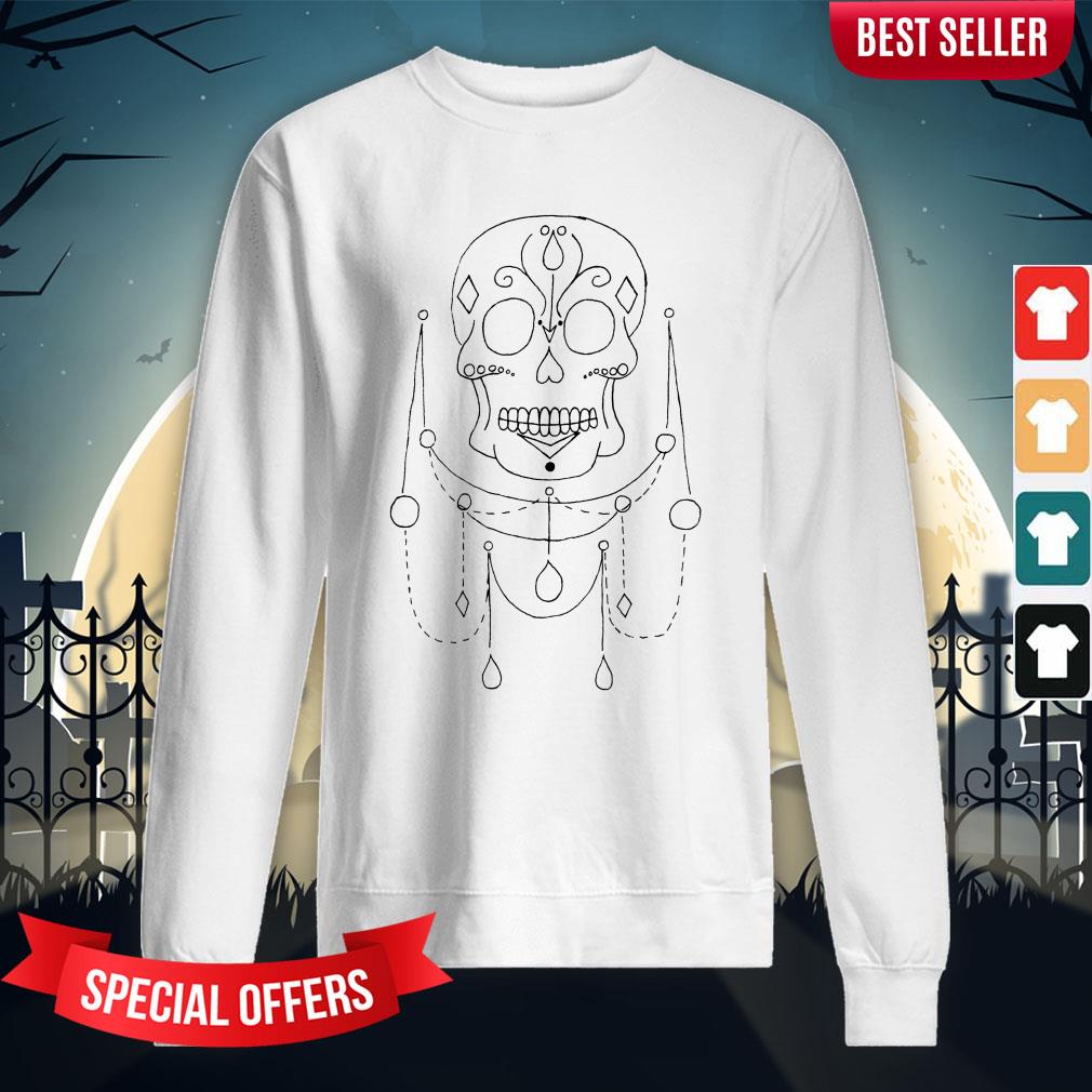 Sugar Skull Jewels Day Of The Dead Shirt