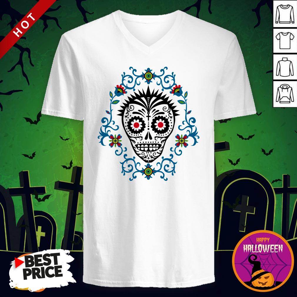 Sugar Skull Voodoo Dia De Los Muertos Shirt