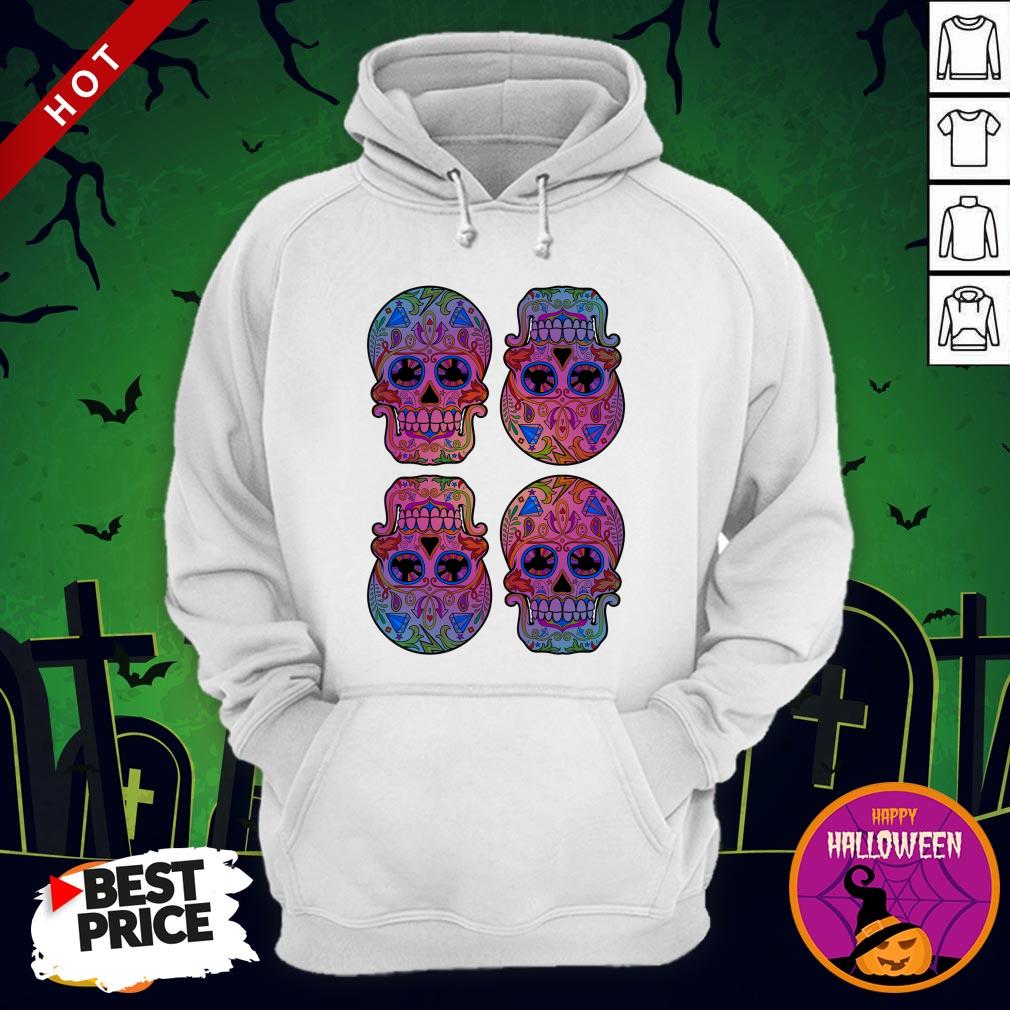 Sugar Skulls Day Of The Dead Mexican Holiday Shirt