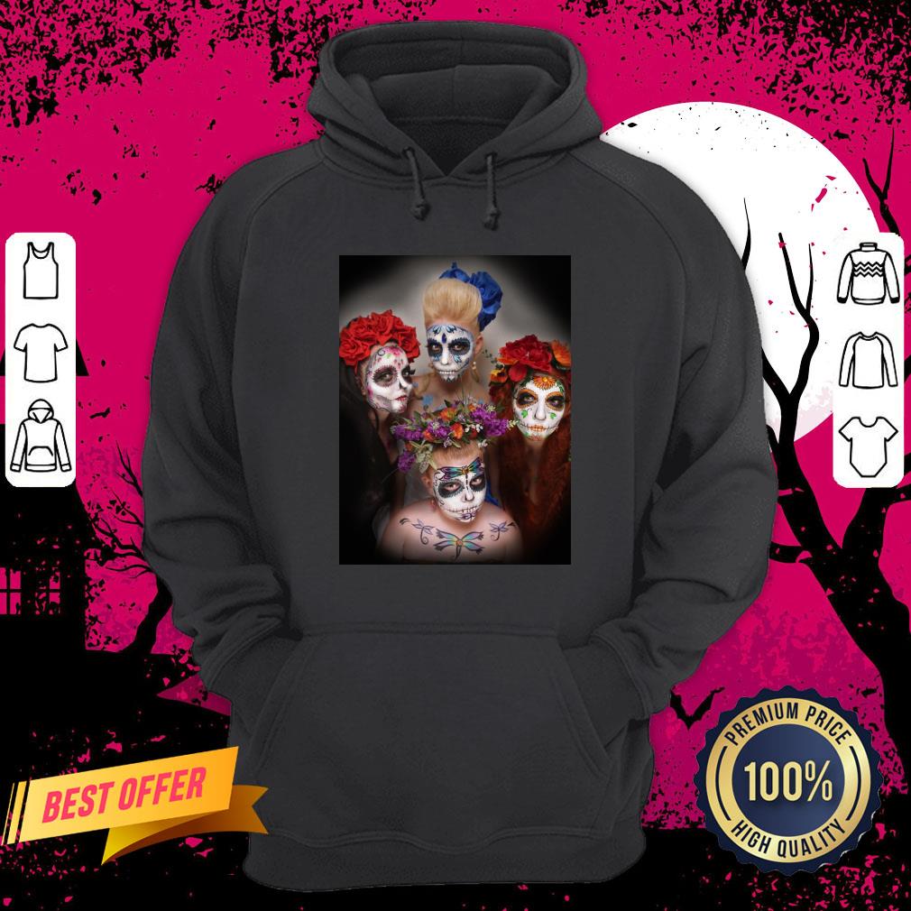 Sugar Skulls Dia De Los Muertos Day Of The Dead Shirt