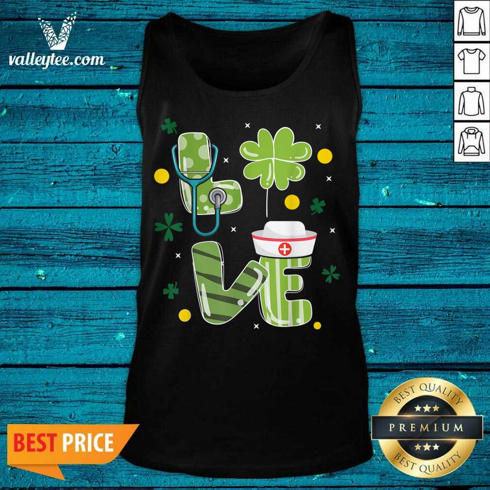 Super Nice Nurse Love St Patrick's Day Shirt
