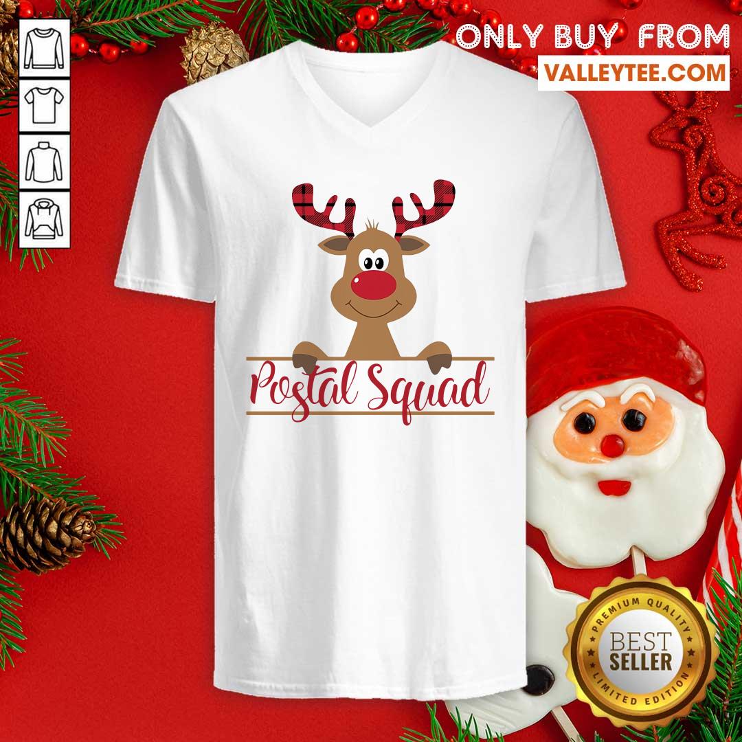 Super Nice Reindeer Postal Squad Shirt