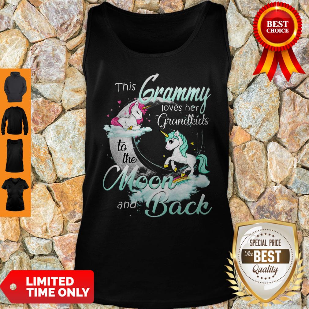 Official The Grammy Loves Her Grandkids To The Moon And Back Shirt