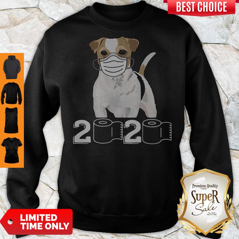 Premium Jack Russell Mask 2020 Toilet Paper Shirt