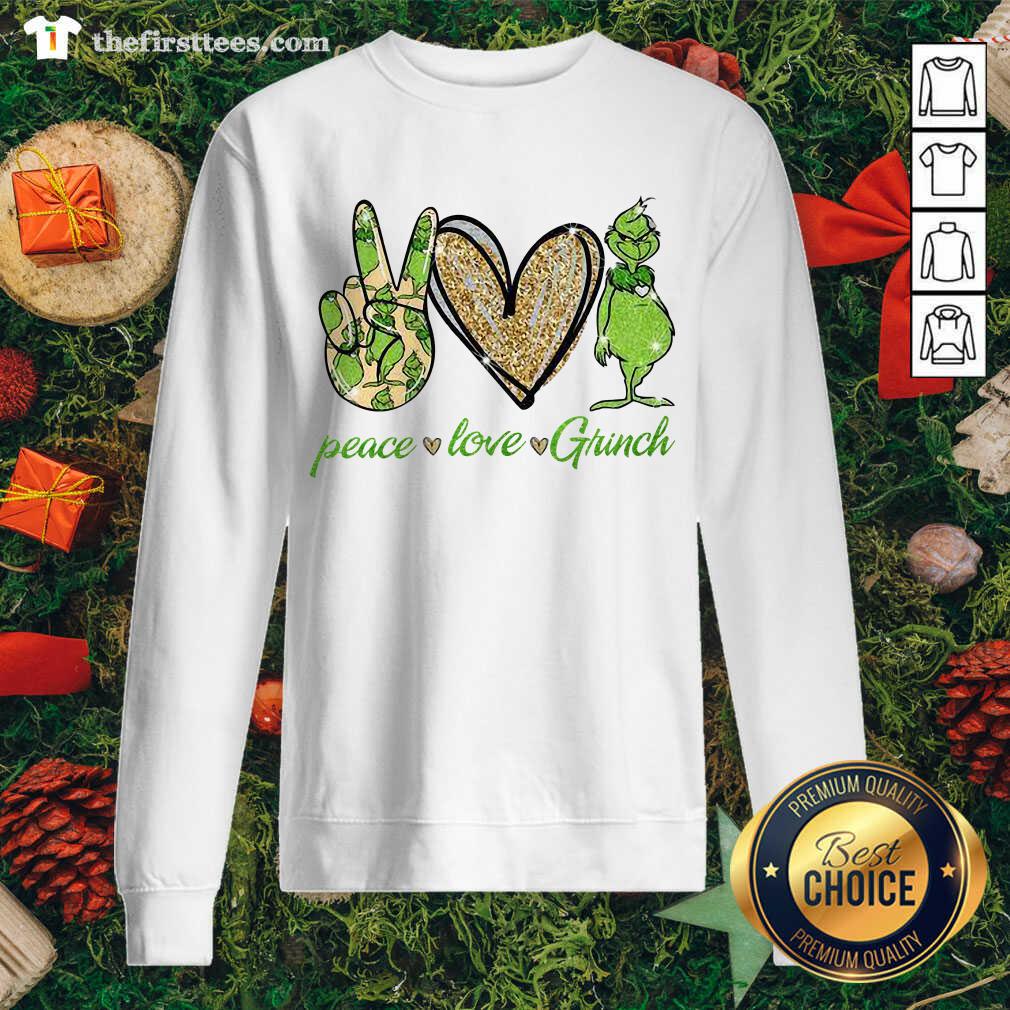 Original Peace Love Grinch Shirt