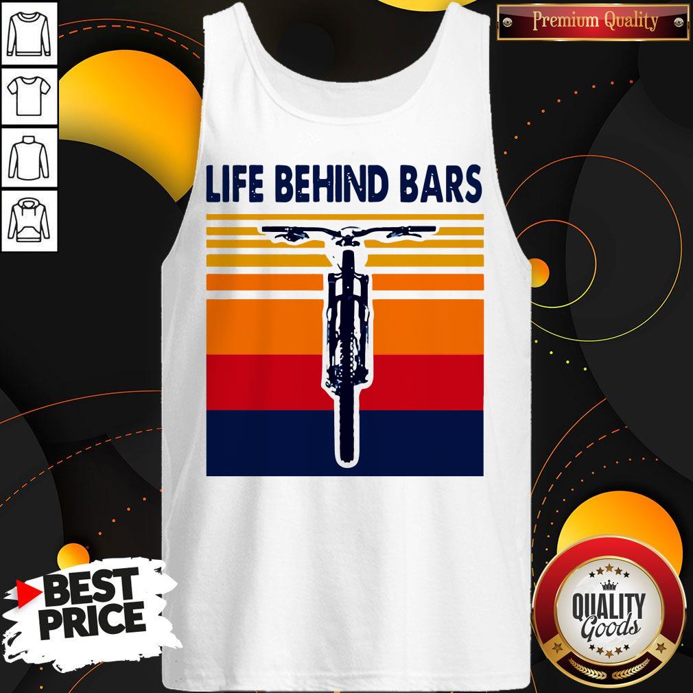 Sweet Bicycle Life Behind Bars Vintage Retro Shirt