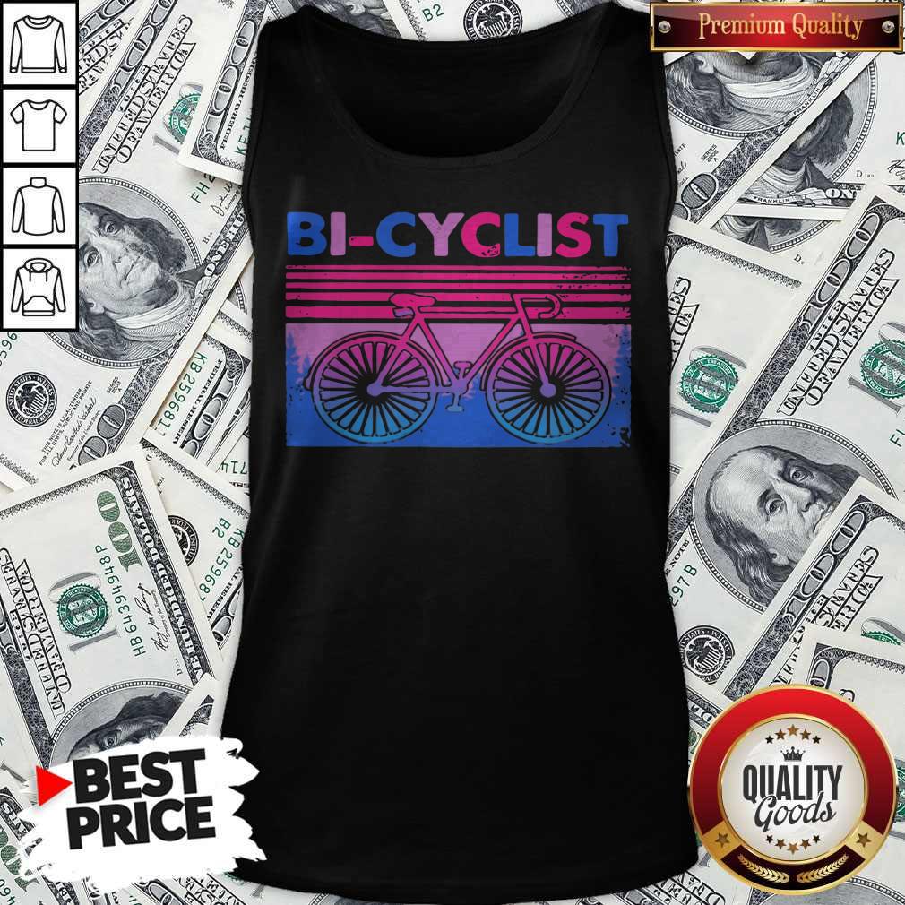 Sweet Black Bicyclist Vintage Classic Shirt