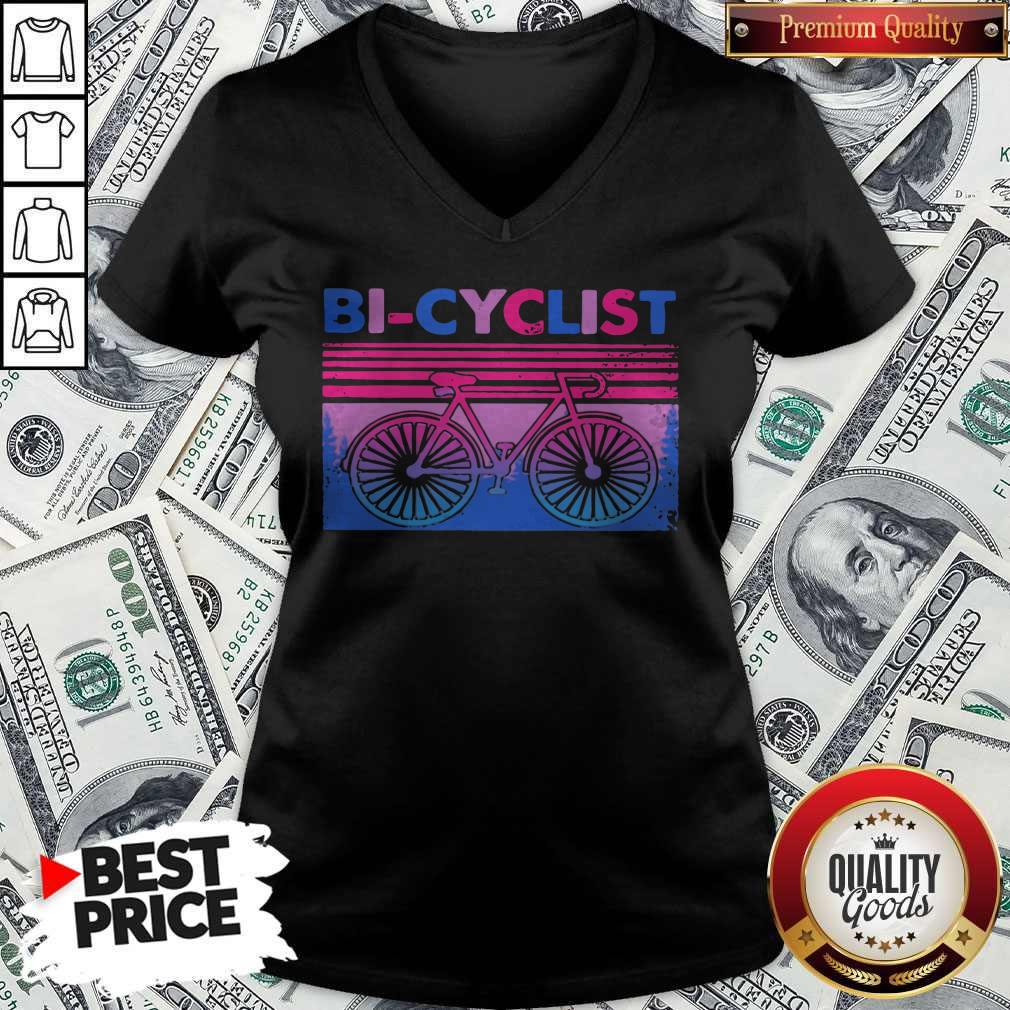 Sweet Black Bicyclist Vintage Classic Shirt