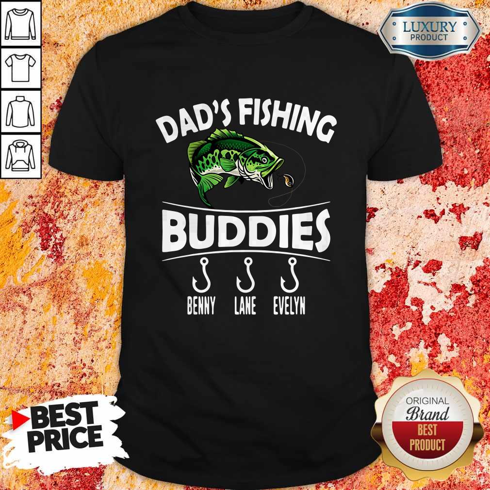 Sweet Dad'S Fishing Buddies Benny Lane Evelyn Shirt
