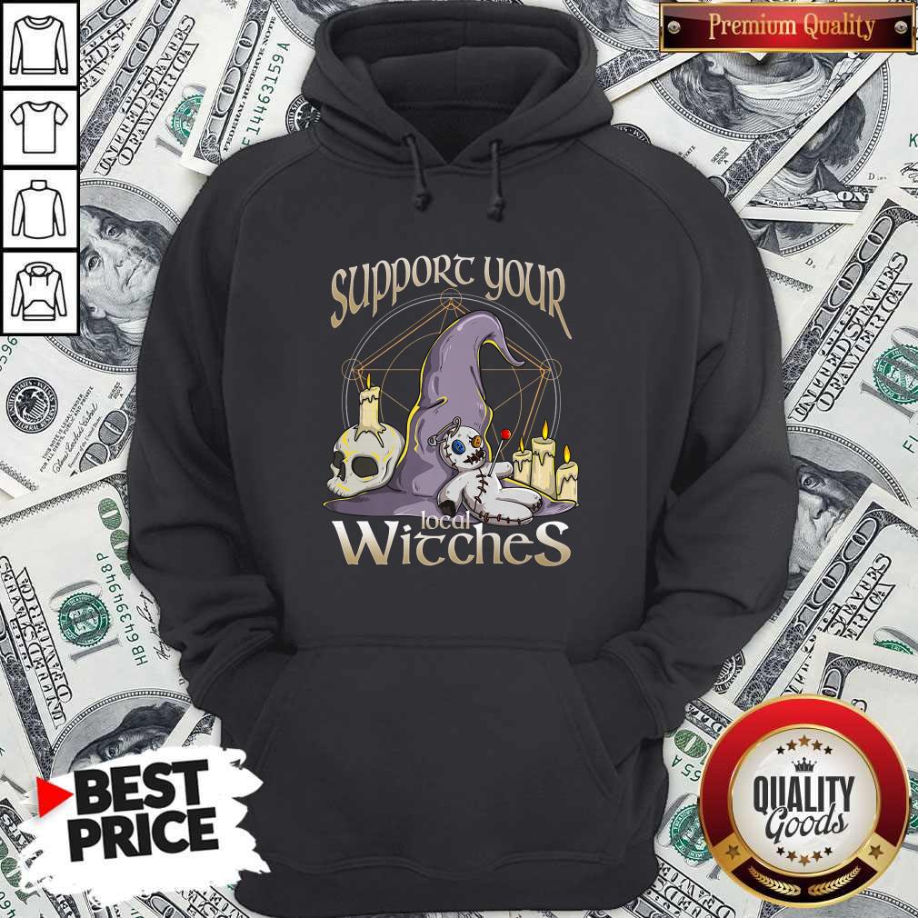 Sweet Halloween Witch Support Your Local Witches Shirt