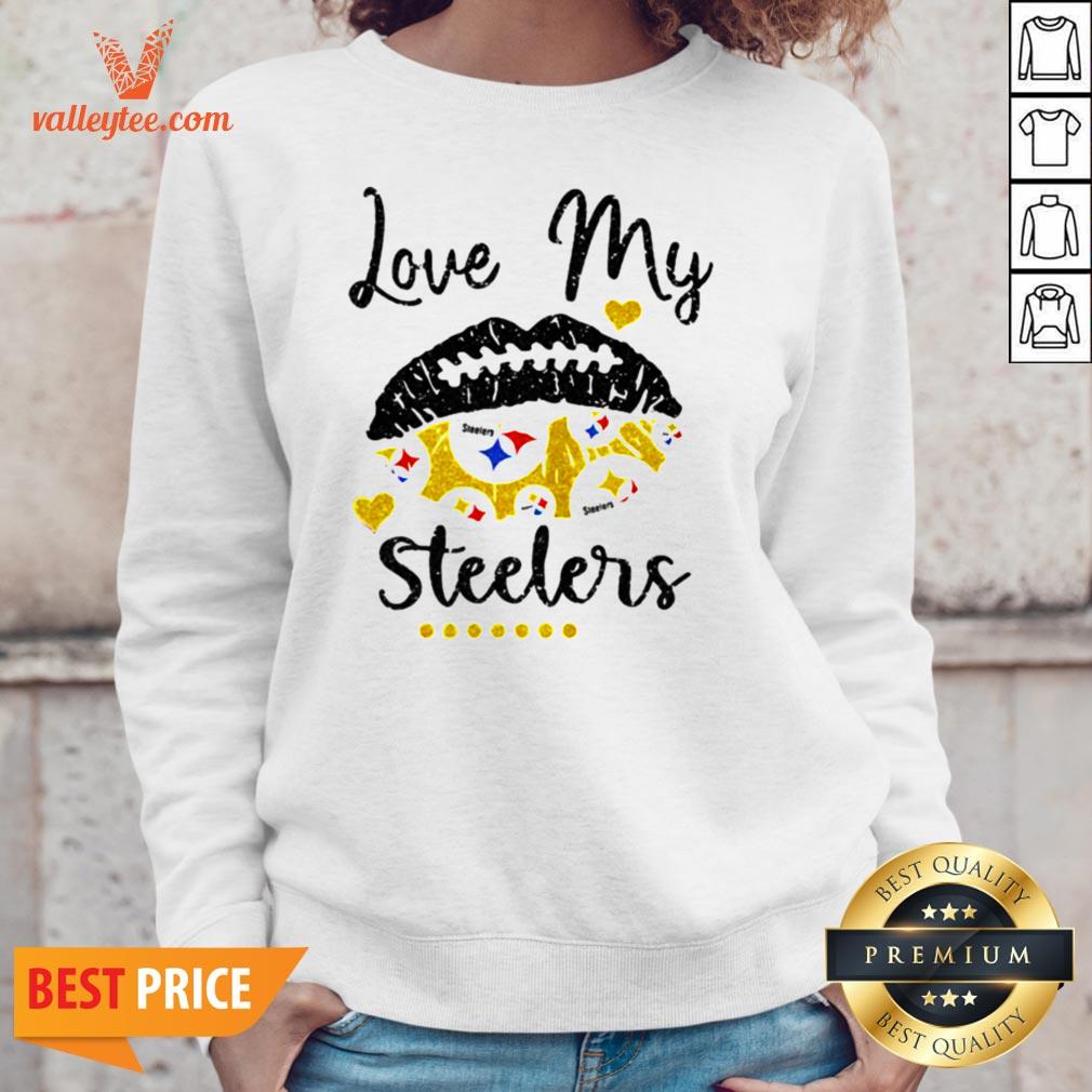 Sweet My Pittsburgh Steelers Lips Shirt