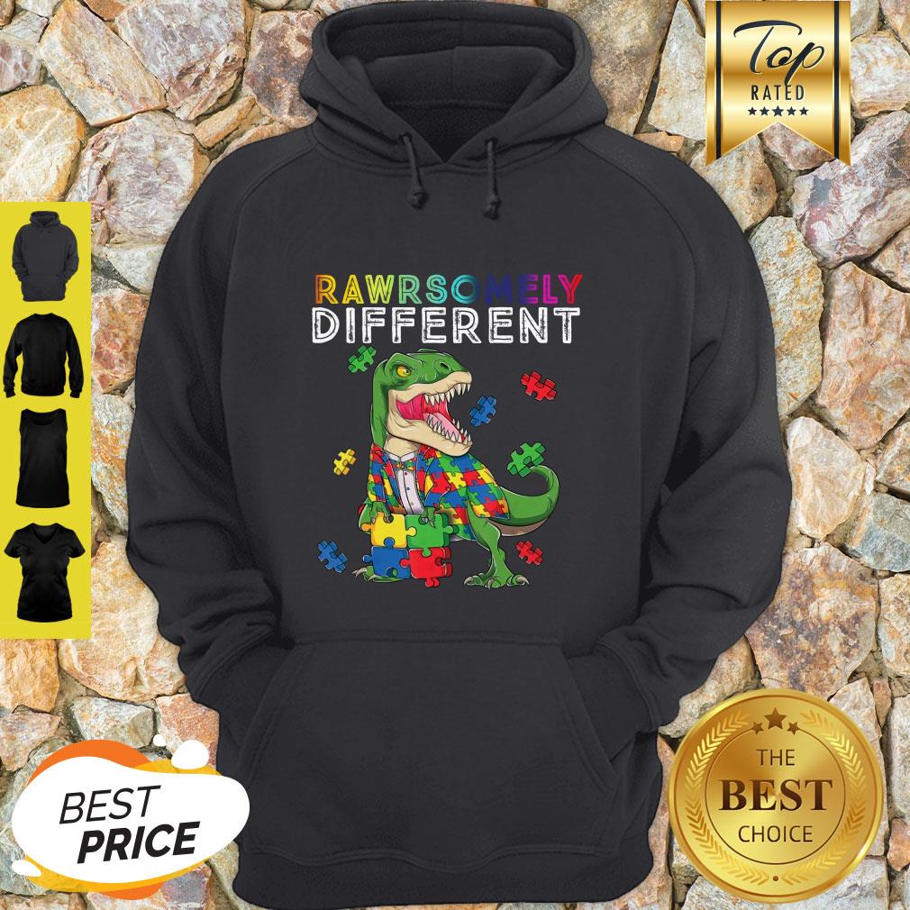 T-Rex Dinosaur Puzzle Piece Autism Shirt