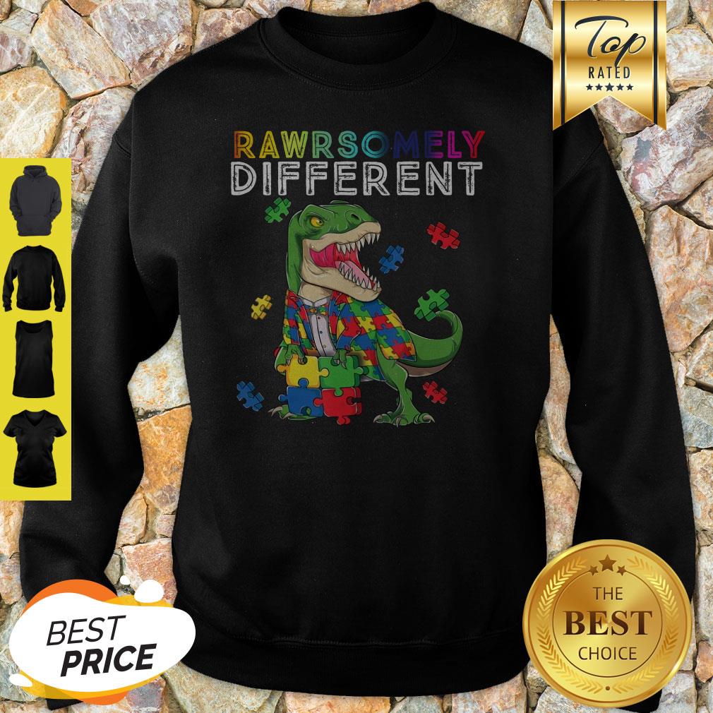 T-Rex Dinosaur Puzzle Piece Autism Shirt