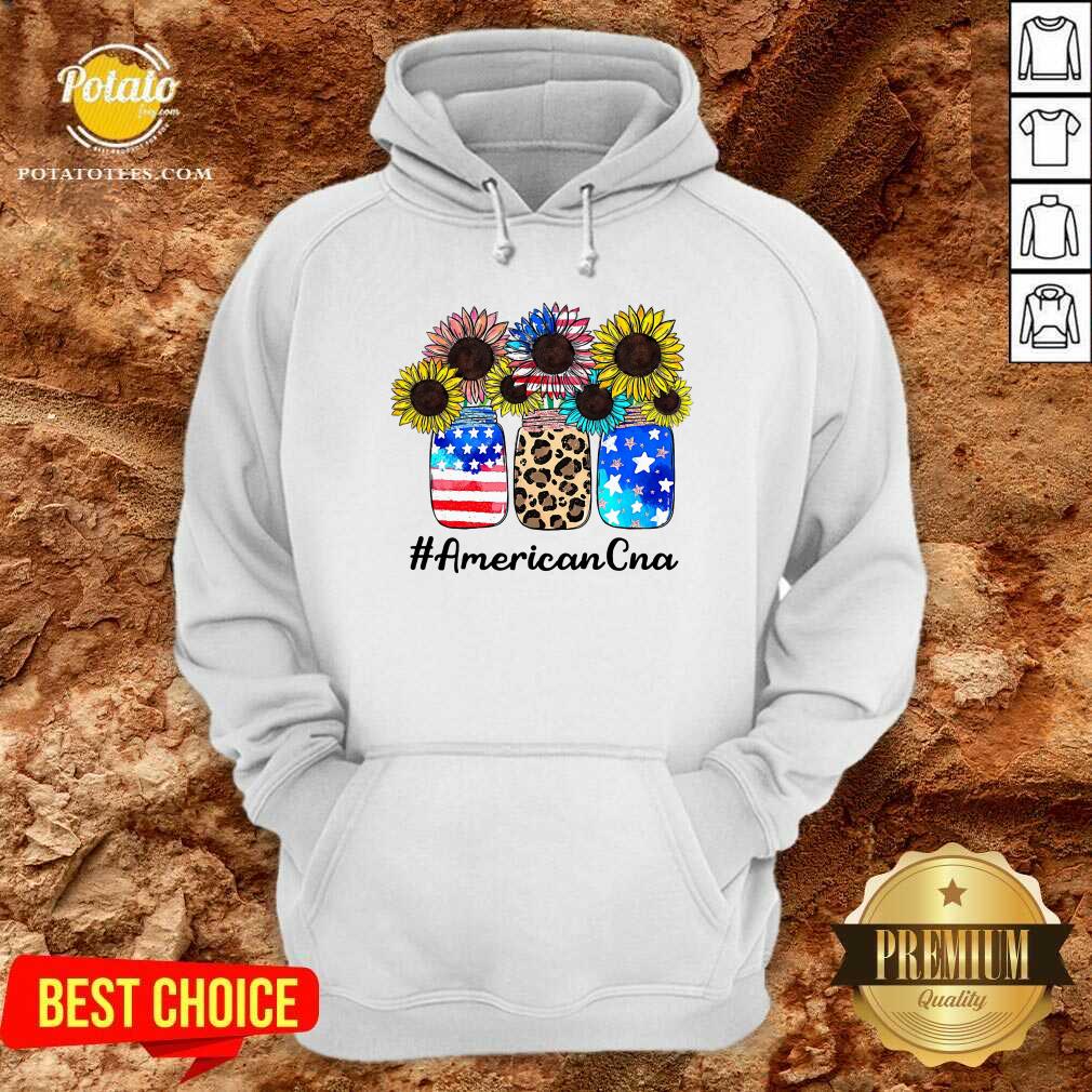 Flower American CNA 4th Of July Shirt