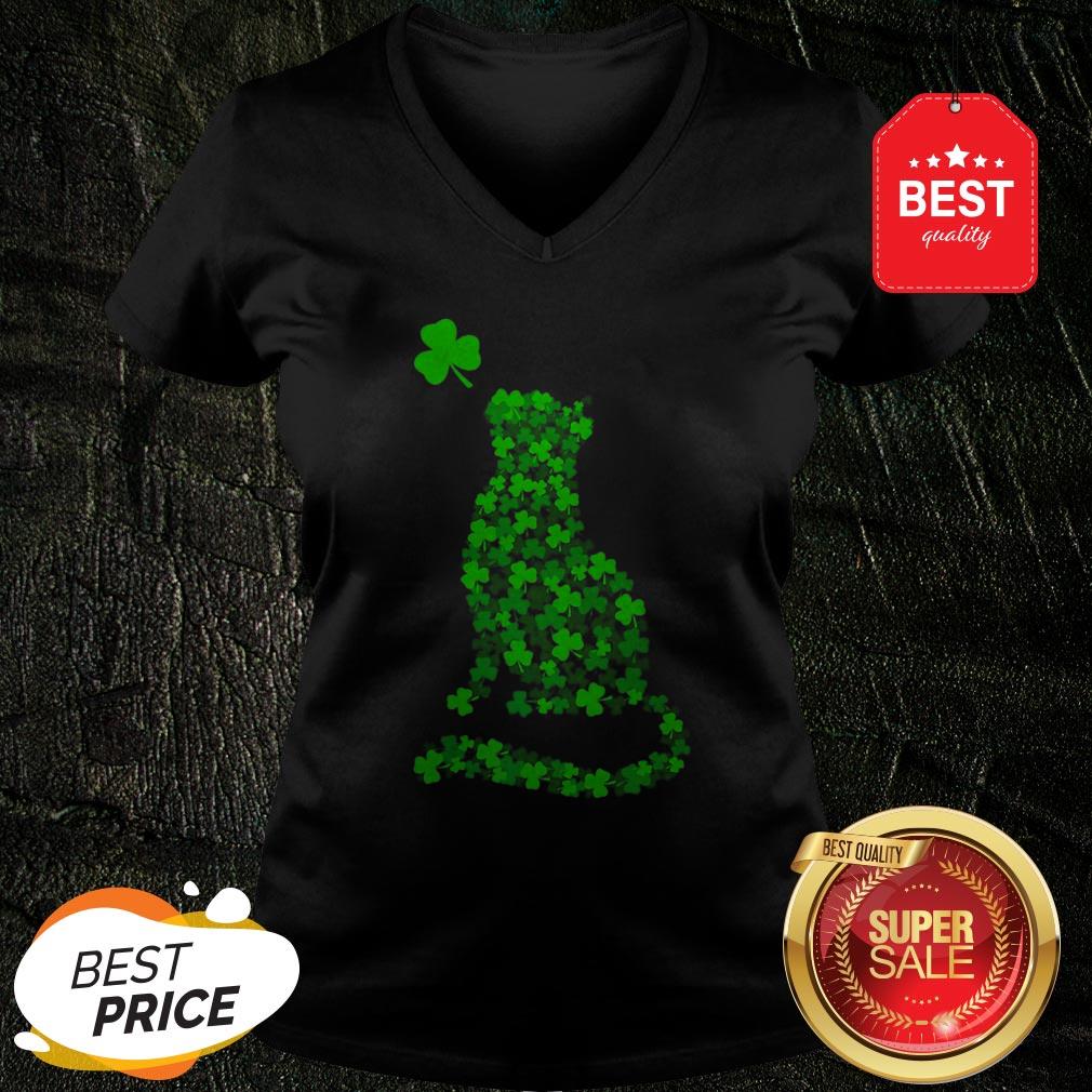 Official Shamrock Cat Happy Saint Patricks Day Cat Shirt