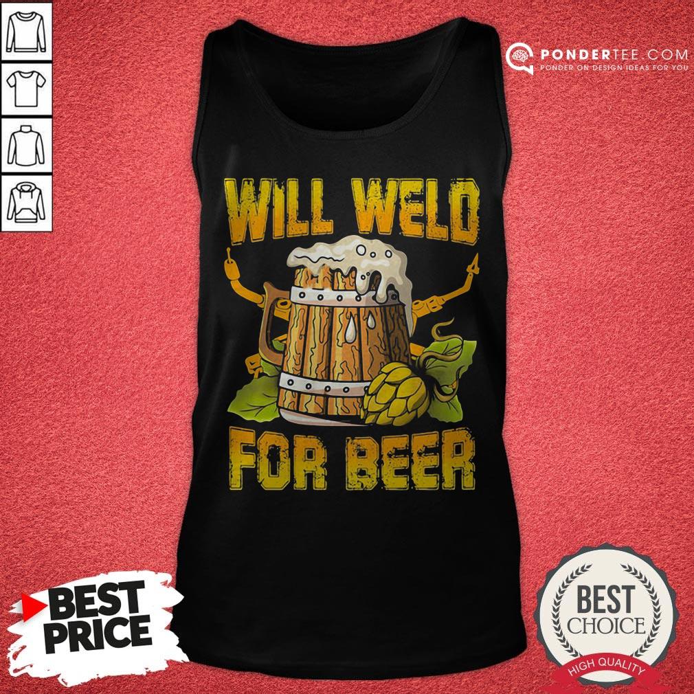 Official Will Weld For Beer Shirt