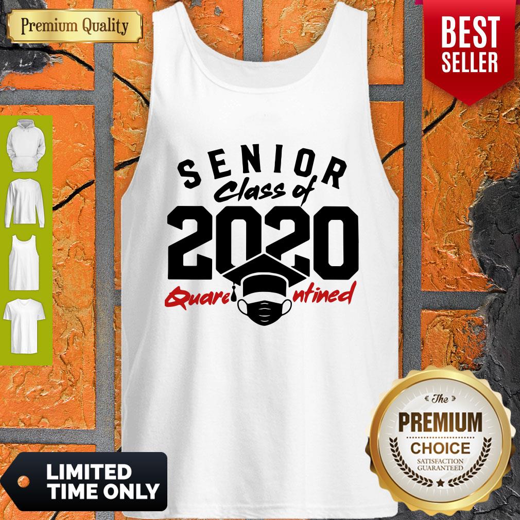 Funny Senior Class Of 2020 Mask Quarantined Shirt